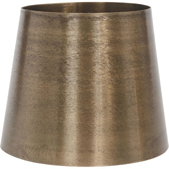 Metalowy abażur Mia antyczny mosiądz 17cm
